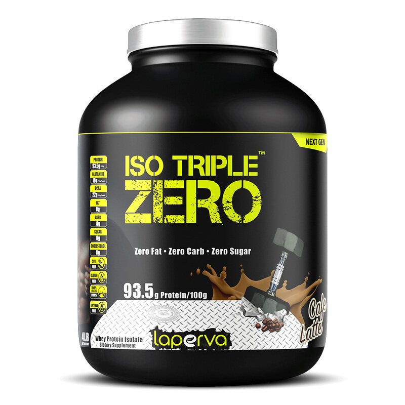 

Laperva Iso Triple Zero Next Generation Protein Powder, 4Lbs, Cafe Latte
