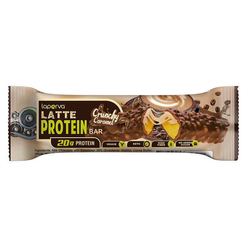 

Laperva Crunchy Caramel Latte Protein Bar, 1 Bar
