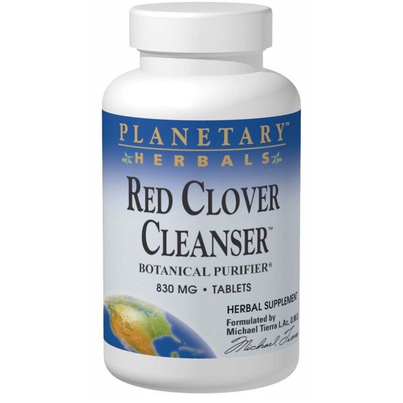 

Planetary Herbals Red Clover Cleanser, 830 mg, 72 Tablets