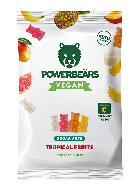 

Powerbears Powerbear Tropical Vegan Snack, 50g