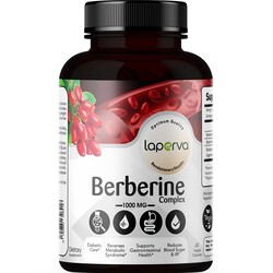 Laperva Berberine Complex Dietary Supplement, 1000mg, 60 Veggie Capsules