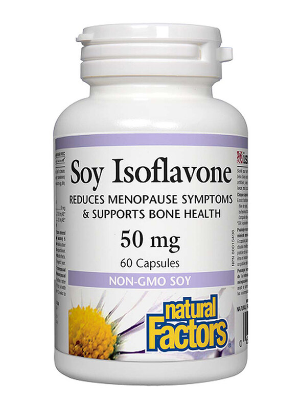 

Natural Factors Soy Isoflavone Complex Capsules, 50mg, 60 Capsules