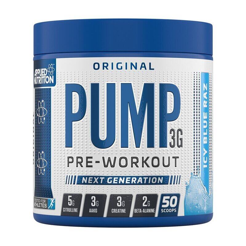 

Applied Nutrition Pump 3g, Icy Blue Raz, 25