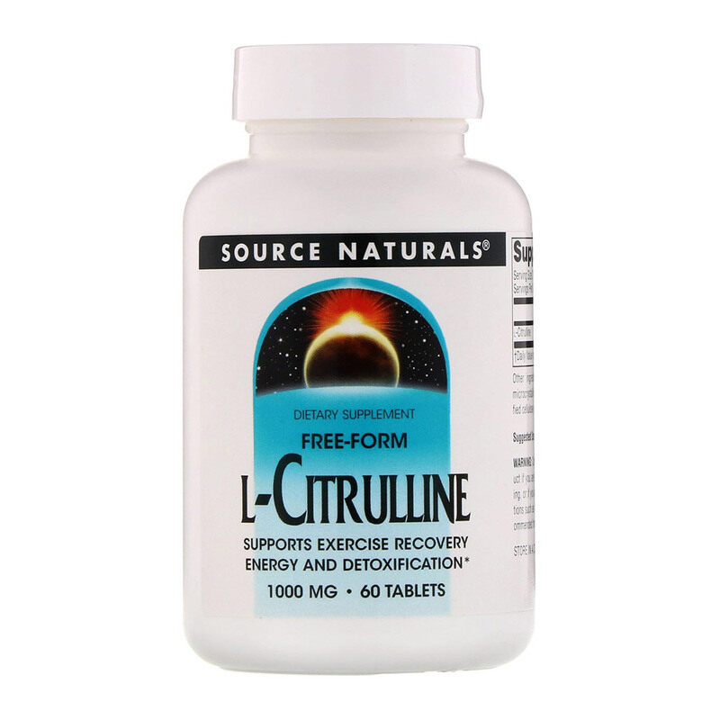 

Source Naturals L-Citrulline Dietary Supplement, 1000mg, 60 Tablets