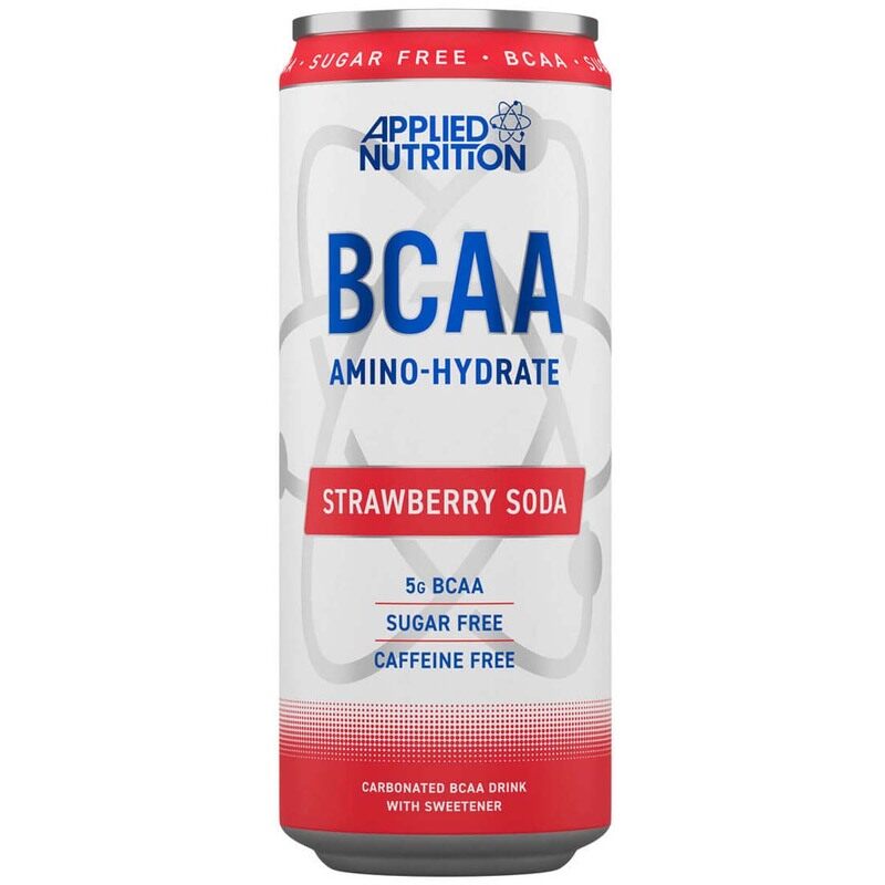 

Applied Nutrition Strawberry Soda BCAA Amino Hydrate Can, 330ml