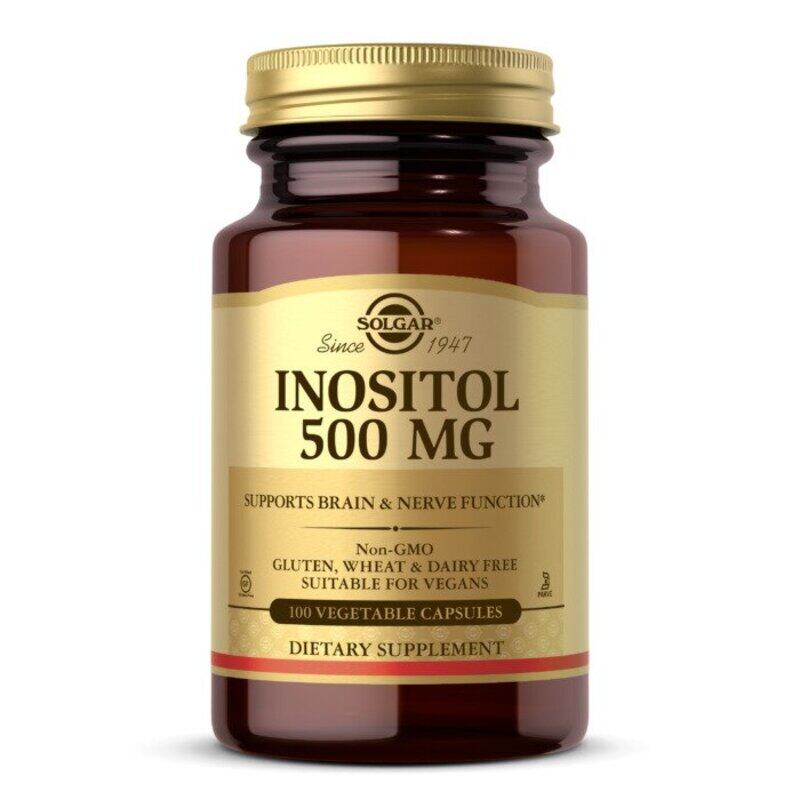 

Solgar Inositol, 100 Veggie Capsules, 500 mg