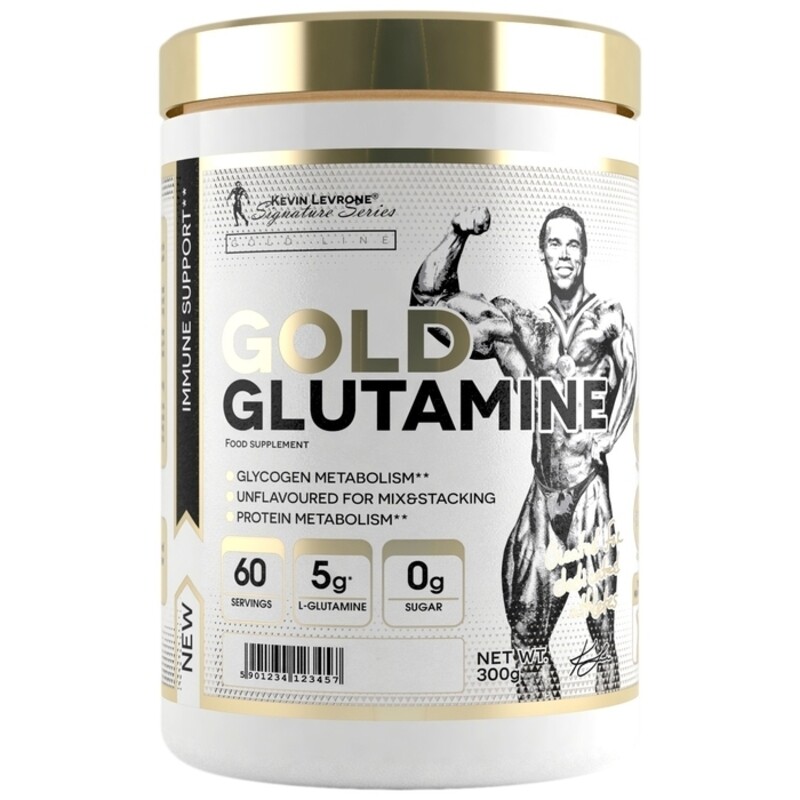 

Kevin Levrone Gold Glutamine, Unflavored, 300 Gm