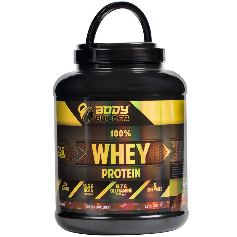 

Body Builder 100% Whey Protein, Snekers Chocolate Peanut, 4 LB