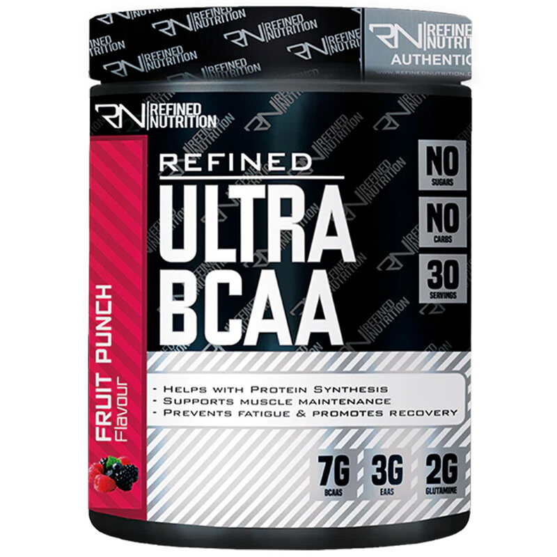 

Refined Nutrition Refined Ultra BCAA, Fruit Punch, 450 GM