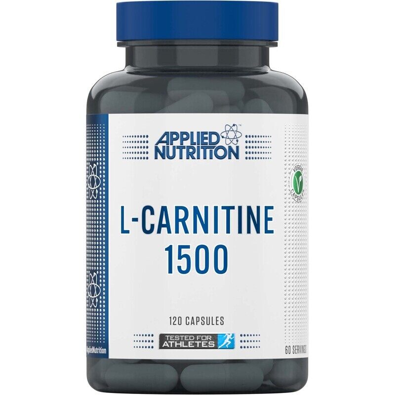 

Applied Nutrition L Carnitine, 120 Capsules, Unflavored