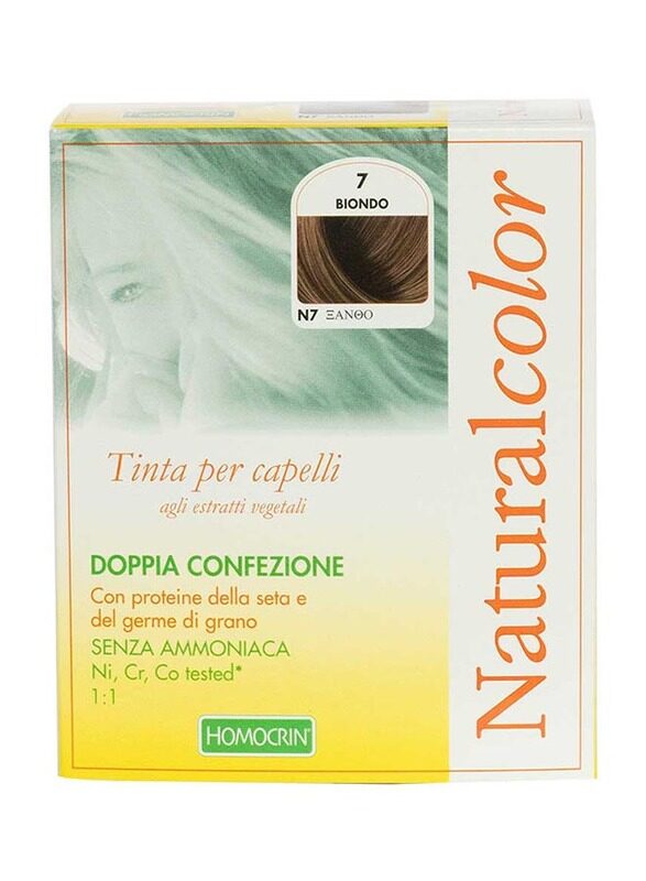 

Homocrin Natural Hair Colour, 236ml, 7 Blonde