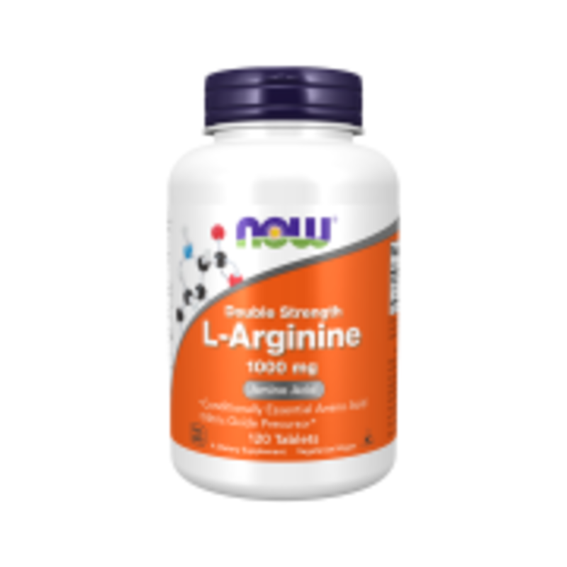 Now L-Arginine Double Strength, 120 Tablets, 1000 mg