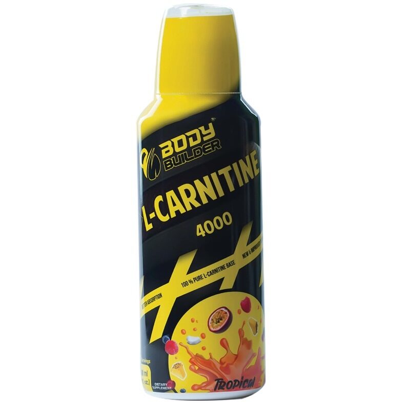 

Body Builder L Carnitine, 4000 mg, 25 Servings, Tropical