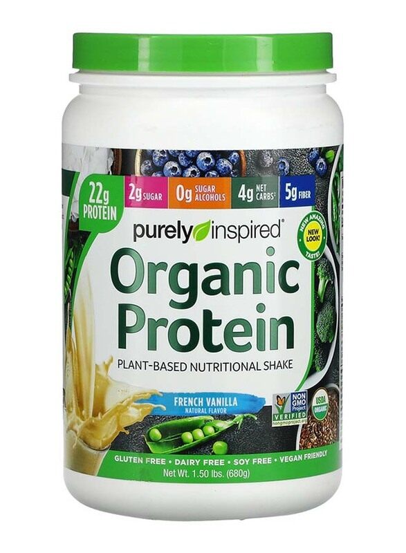 

Purely Inspired Organic Protein Powder, 680g, French Vanilla Natural Flavour