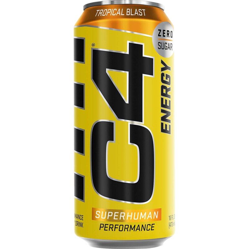 

Cellucor C4 Original Carbonated Tropical Blast Energy Drink, 473ml