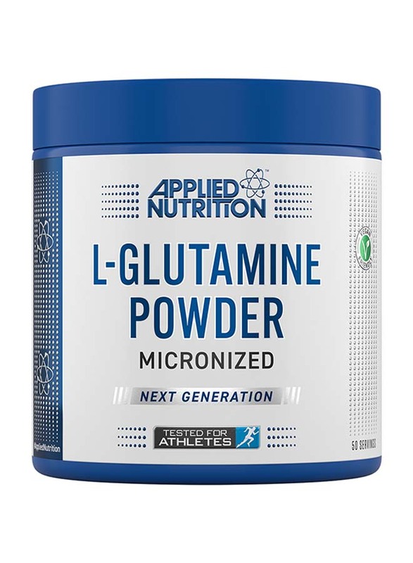 Applied Nutrition L Glutamine Powder Micronized, 250gm, Unflavored