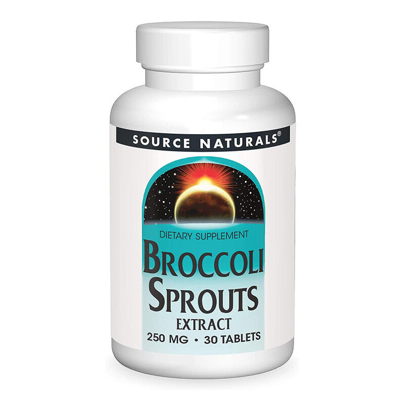 

Source Naturals Broccoli Sprouts Extract Dietary Supplement, 250mg, 30 Tablets