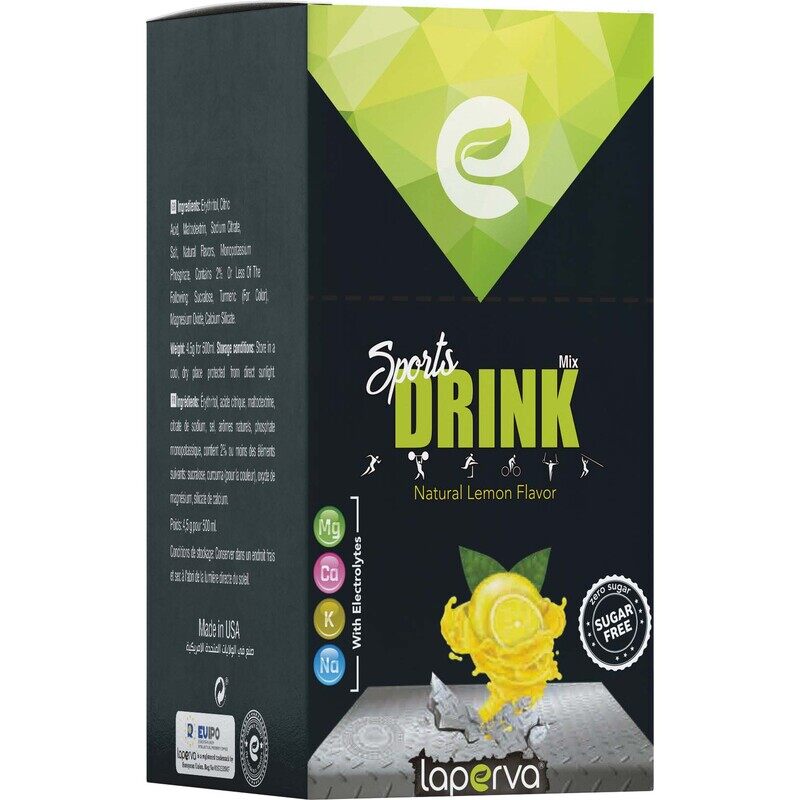 

Laperva Lemon Flavoured Sports Drink Mix, One Size
