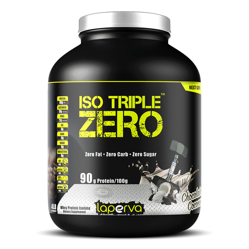 

Laperva Iso Triple Zero Next Generation Protein Powder, 4Lbs, Chocolate Coconut