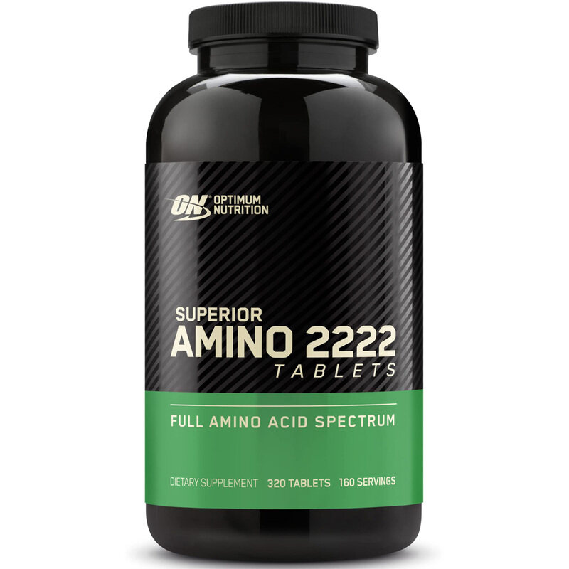 

Optimum Nutrition Superior Amino 2222 Supplement, 320 Tablets