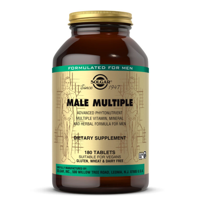 

Solgar Male Multiple, 180 Tablets