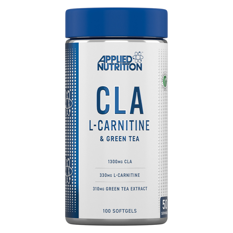 Applied Nutrition CLA L-Carnitine and Green Tea, 100 Softgels