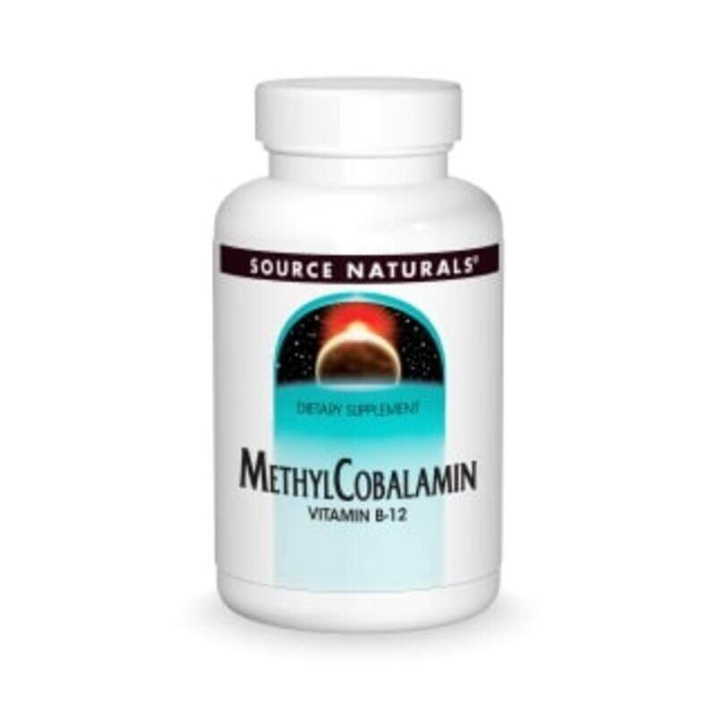 

Source Naturals Methylcobalamin Vitamin B-12, 60 Lozenges, 5 mg