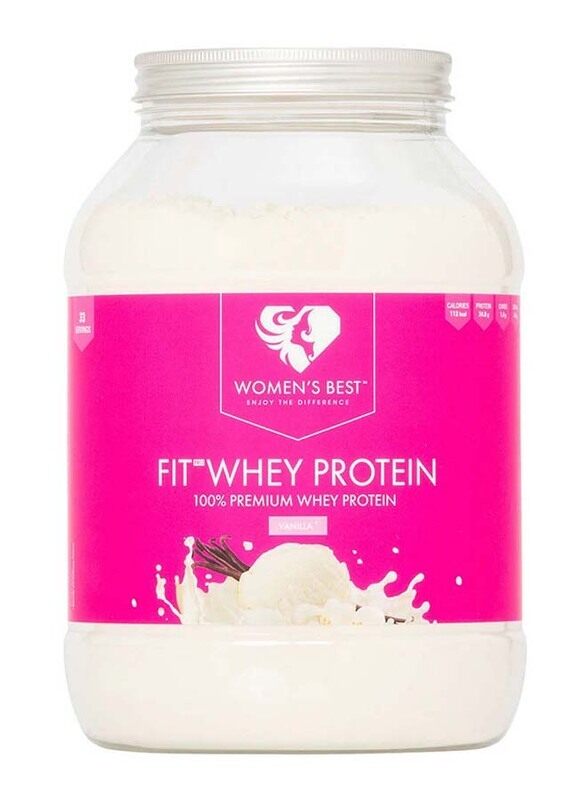 

Women's Best Fit 100% Premium Whey Protein Powder, 2.2Lbs, Vanilla