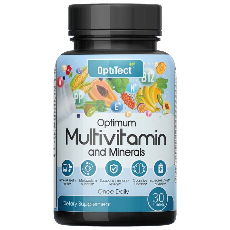 

Optitect Optimum Multivitamin and Minerals Dietary Supplement, 30 Tablets