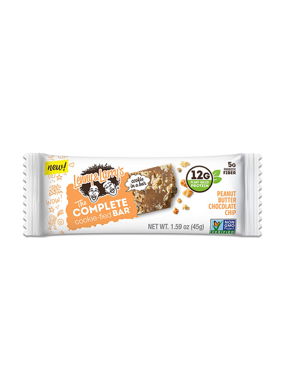 

Lenny & Larry’s Peanut Butter Chocolate Chip The Complete Cookie-fied Bar, 1 Bar