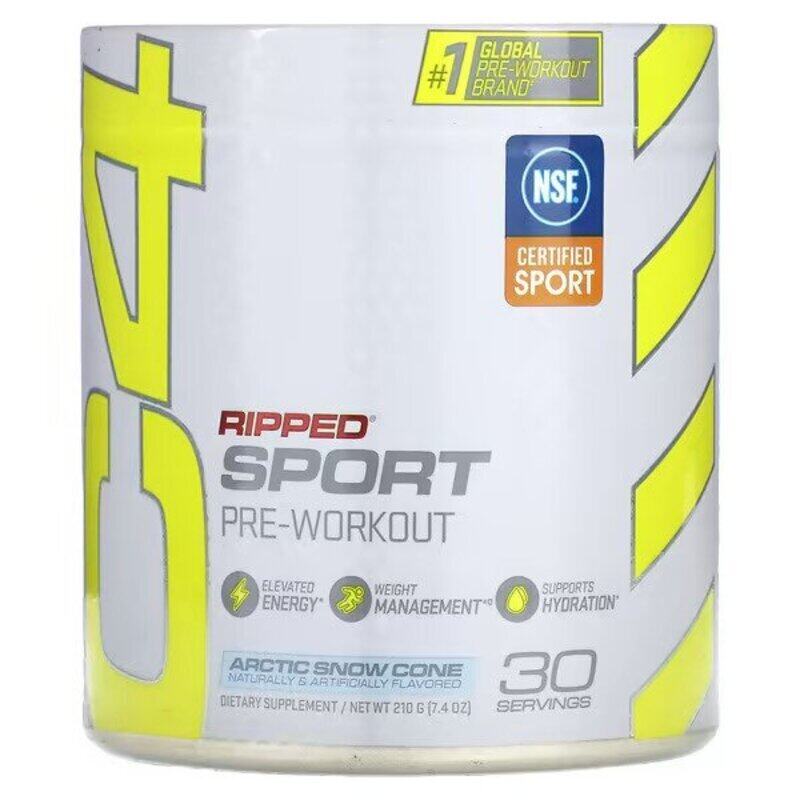 

Cellucor C4 Ripped Sport, Arctic Snow Cone, 30