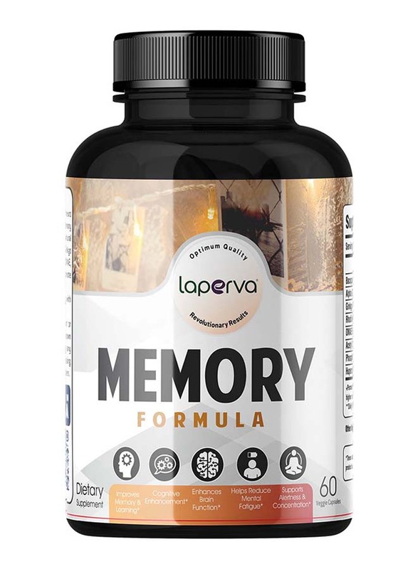 Laperva Memory Formula Dietary Supplement, 60 Veggie Capsules