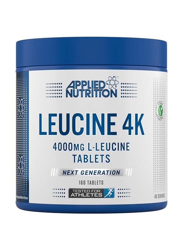 

Applied Nutrition Leucine, 160 Tablets, Unflavored