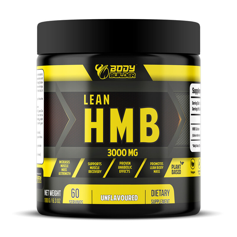 

Body Builder Lean Hmb, Unflavored, 60