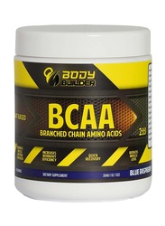 Body Builder BCAA Branched Chain Amino Acids, 304gm, Blue Raspberry