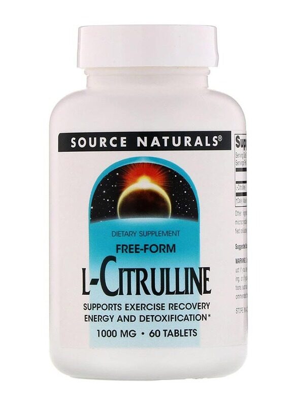 

Source Naturals L-Citrulline Dietary Supplement, 1000mg, 60 Tablets