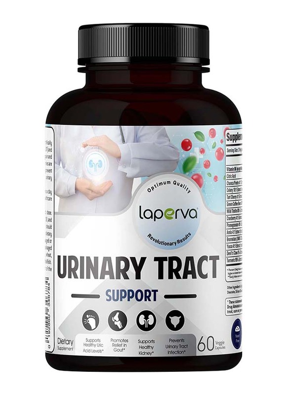 Laperva Urinary Tract Support Dietary Supplement, 60 Veggie Capsules