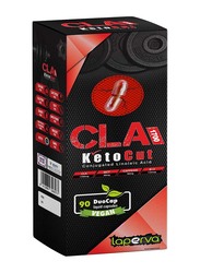 Laperva CLA Keto Cut Food Supplement, 1700mg, 90 Duoble Capsules
