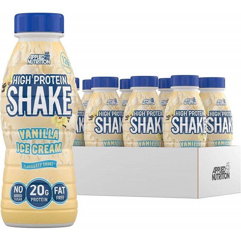 

Applied Nutrition High Protein Shake, Vanilla Ice Cream, 330 ML