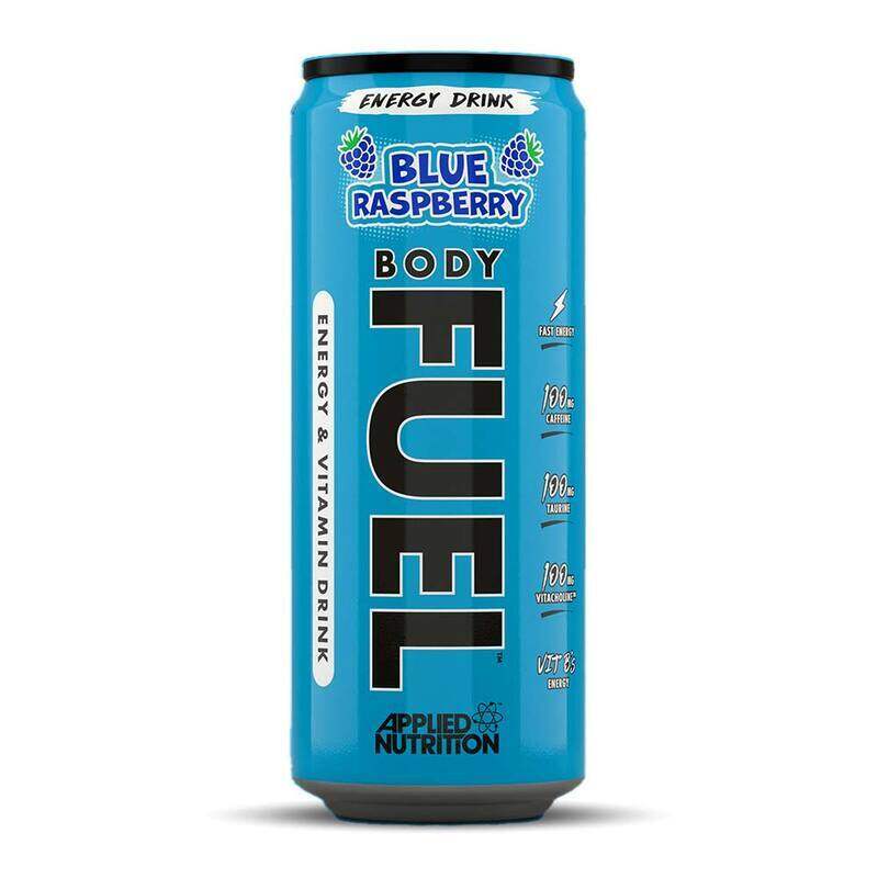 

Applied Nutrition Bodyfuel Energy Can, Blue Raspberry, 330 ML