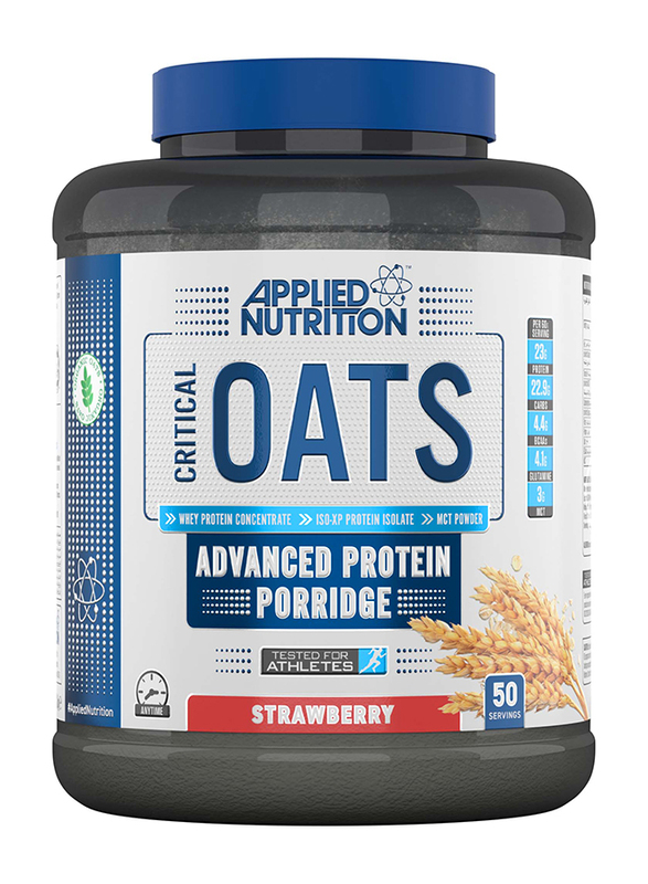 Applied Nutrition Critical Oats Protein Porridge, 3Kg, Strawberry