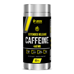 Body Builder Extended Release Caffeine, 60 Veggie Capsules, 460 mg