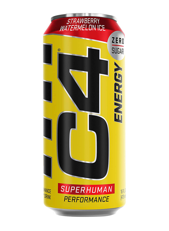 Cellucor C4 Original Carbonated Strawberry Watermelon Ice Energy Drink, 473ml