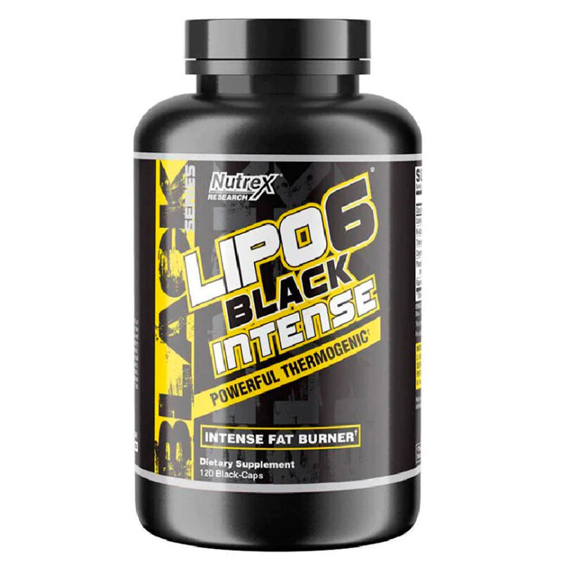 

Nutrex Research Lipo-6 Black Intense, 120 Capsules, Unflavoured