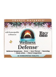 Source Naturals Wellness Defense Cold and Flu, 48 Homeopathic Tablets