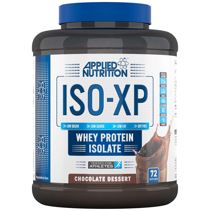 Applied Nutrition ISO-XP 100% Whey Protein Isolate, 1.8Kg, Chocolate Dessert
