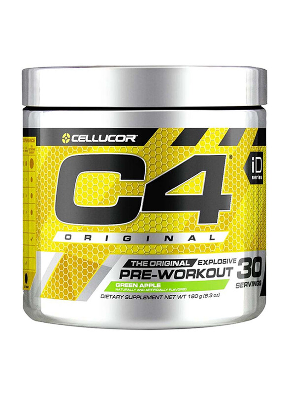 

Cellucor C4 Original Dietary Supplement, 180gm, Green Apple