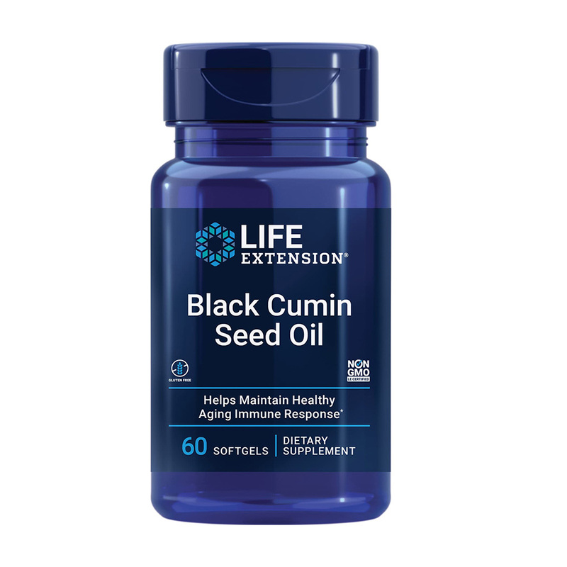 Life Extension Black Cumin Seed Oil, 60 Softgels