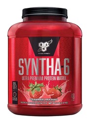 BSN Syntha-6 Protein Powder, 5 Lbs, Strawberry Milk Shake