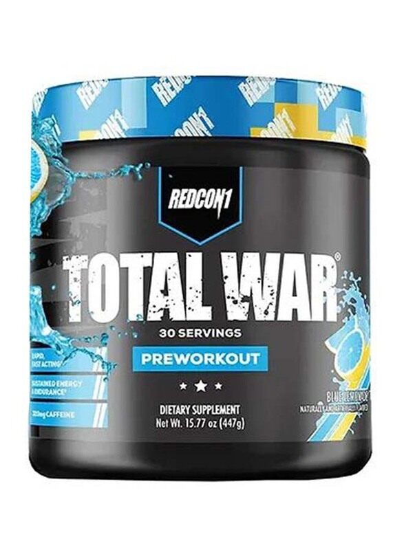 

Redcon1 Total War, 30 Servings, Blue Lemonade